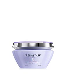 Maschera con Acido Ialuronico che Neutralizza i Riflessi Arancioni - Masque Ultra-Violet - BLOND ABSOLU - KERASTASE - 200ml