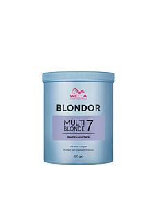MULTI BLONDE 7 POWDER Decolorante Anti-Giallo per Biondi Purissimi - BLONDOR - WELLA PROFESSIONALS - 800g