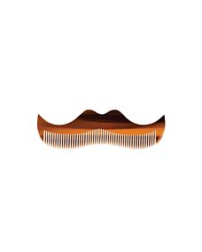 Pettine Baffi Moustache Amber - COD. 493 - MOR41493