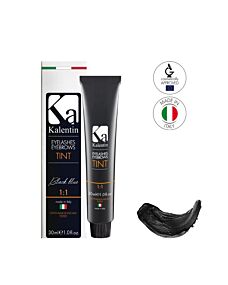 Tinta per Sopracciglia - NERO-BLU - KALENTIN - 30ml