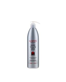 YELLOW STOP - Balsamo Antigiallo per Mèches e Capelli Bianchi - ALLWAVES - 500ml