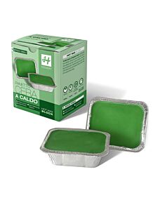 Cera Depilatoria a Caldo in Panetto - VERDE - HOLIDAY - 2 x 500 ml