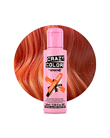 CRAZY COLOR Colori Semi-Permanenti Senza Ammoniaca - 57 CORAL RED - 100ml