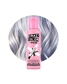 CRAZY COLOR Colori Semi-Permanenti Senza Ammoniaca - 027 SILVER - 100ml