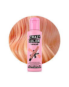 CRAZY COLOR Colori Semi-Permanenti Senza Ammoniaca - 70 PEACHY CORAL - 100ml