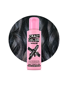 CRAZY COLOR Colori Semi-Permanenti Senza Ammoniaca - 032 NATURAL BLACK - 100ml