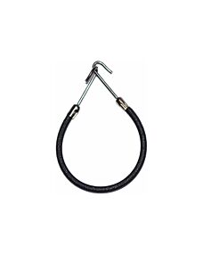 Elastici con Gancio - Nero - BUNGEE HOOK - LABOR - Cod. Y600/c - Conf. 12pz.