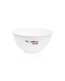 Ciotola per Tinta in Plastica - NO YELLOW COLOR - BIANCA