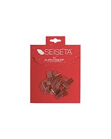 KERATIN NAILS - Unghiette di Cheratina per Ciocche - Marrone Medio - SEISETA - 25pz.