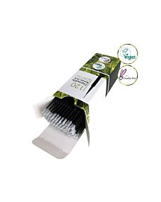 Micropennelli Vegani 1.2mm per Ciglia e Sopracciglia - REMOVER STICKS - KALENTIN - 120 Pz.