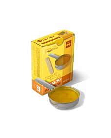 Ceretta a Caldo con Pentolino + Spatola Legno - Naturale Gialla - HOLIDAY - 120gr