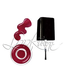 Smalto per Unghie - N.16 - ROSSO PEONIA SCURO - Formula Ultra Resistente - LA JOLIE - 12ml