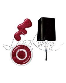Smalto per Unghie - N.18 - ROSSO MIRTILLO PERLATO - Formula Ultra Resistente - LA JOLIE - 12ml