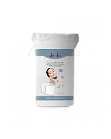 Dischetti Struccanti Quadrotti Max - Cotone Puro 100% - Conf. 50pz.