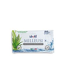 Salviettine Umidificate Detergenti e Rinfrescanti - Senza Alcool - IDROFIL - Conf. 20pz.