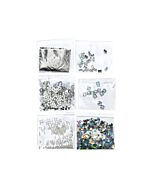 Decorazioni per Unghie - MINI KIT NAIL ART ARGENTO - Ref. 149313