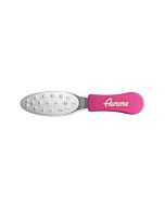 Raspa Laser INOX con manico in silicone ROSA - AURORE - Art. 36342