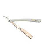 Rasoio Professionale Mezza Lama R22 - BIANCO - SENZA PROTEZIONE - FOCUS