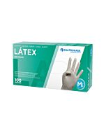 LATEX - Guanti in Lattice - Non Talcati - CUATROGASA - Misura M - Conf. 100pz.