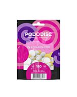 50 pezzi di Dischi Ricarica con Base Morbida per PODODISC Misura M - Grana 180 - STALEKS