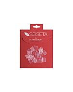 KERATIN NAILS - Unghiette di Cheratina per Ciocche - Trasparente - SEISETA - 25pz.