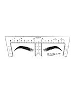 Righelli Adesivi per Sopracciglia - RULER - PRO BROW - 10 Pz.