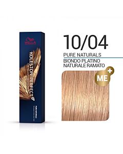 KOLESTON PERFECT ME+ Colorazione in Crema - 10/04 BIONDO PLATINO NATURALE RAMATO - WELLA PROFESSIONALS - 60ml