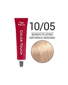 COLOR TOUCH Colorazione Tono su Tono Senza Ammoniaca - 10/05 Biondo Platino Naturale Mogano - WELLA Professional - 60ml