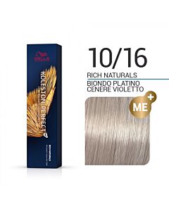 KOLESTON PERFECT ME+ Colorazione in Crema - 10/16 BIONDO PLATINO CENERE VIOLETTO - WELLA PROFESSIONALS - 60ml