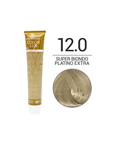 COLOR LUX Colorazione in Crema - 12.0 SUPER BIONDO PLATINO EXTRA - DESIGN LOOK - 100ml