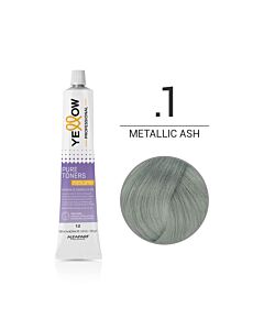 YELLOW COLOR Colorazione in Gel Tonificante - .1 METALLIC ASH - ALFAPARF - 100ml