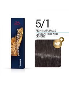 KOLESTON PERFECT ME+ Colorazione in Crema - 5/1 CASTANO CHIARO CENERE - WELLA PROFESSIONALS - 60ml