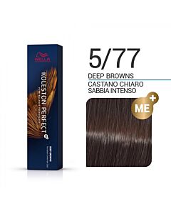 KOLESTON PERFECT ME+ Colorazione in Crema - 5/77 CASTANO CHIARO SABBIA INTENSO - WELLA PROFESSIONALS - 60ml