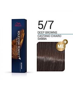 KOLESTON PERFECT ME+ Colorazione in Crema - 5/7 CASTANO CHIARO SABBIA - WELLA PROFESSIONALS - 60ml