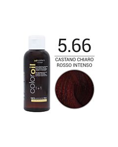 COLOR OIL Colorazione Capelli ad Olio - 5.66 CASTANO CHIARO ROSSO INTENSO - SENZA AMMONIACA - OIL SYSTEM - 125ml