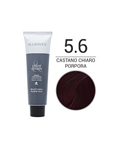 COLOR CREME ALLWAVES Colorazione in Crema 5,6 CASTANO CHIARO PORPORA - ALLWAVES - 100 ml