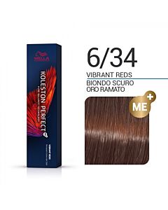 KOLESTON PERFECT ME+ Colorazione in Crema - 6/34 BIONDO SCURO ORO RAMATO - WELLA PROFESSIONALS - 60ml