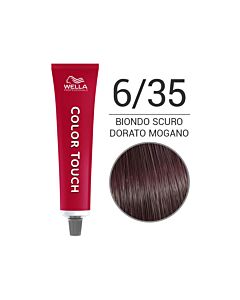 COLOR TOUCH Colorazione Tono su Tono Senza Ammoniaca - 6/35 Biondo Scuro Dorato Mogano - WELLA Professional - 60ml