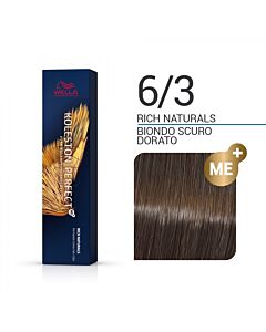 KOLESTON PERFECT ME+ Colorazione in Crema - 6/3 BIONDO SCURO DORATO - WELLA PROFESSIONALS - 60ml