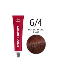 COLOR TOUCH Colorazione Tono su Tono Senza Ammoniaca - 6/4 Biondo Scuro Rame - WELLA Professional - 60ml
