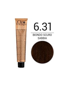COLOR KERATIN ORO THERAPY Colorazione in Crema senza Ammoniaca 6,31 BIONDO SCURO SABBIA - FANOLA - 100 ml