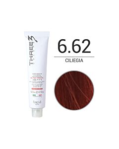 THREE COLORE - Colorazione in Crema - 6.62 - Ciliegia - Speciale - FAIPA - 120ml