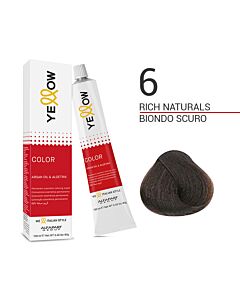YELLOW COLOR Colorazione in Crema - 6 BIONDO SCURO - ALFAPARF - 100ml