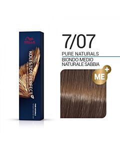KOLESTON PERFECT ME+ Colorazione in Crema - 7/07 BIONDO MEDIO NATURALE SABBIA - WELLA PROFESSIONALS - 60ml