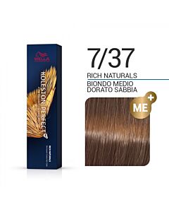 KOLESTON PERFECT ME+ Colorazione in Crema - 7/37 BIONDO MEDIO DORATO SABBIA - WELLA PROFESSIONALS - 60ml