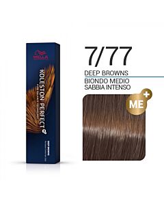 KOLESTON PERFECT ME+ Colorazione in Crema - 7/77 BIONDO MEDIO SABBIA INTENSO - WELLA PROFESSIONALS - 60ml