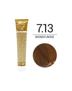 COLOR LUX Colorazione in Crema - 7.13 BIONDO BEIGE - DESIGN LOOK - 100ml