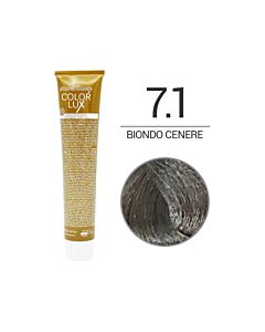 COLOR LUX Colorazione in Crema - 7.1 BIONDO CENERE - DESIGN LOOK - 100ml