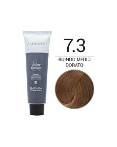 COLOR CREME ALLWAVES Colorazione in Crema 7,3 BIONDO MEDIO DORATO - ALLWAVES - 100 ml