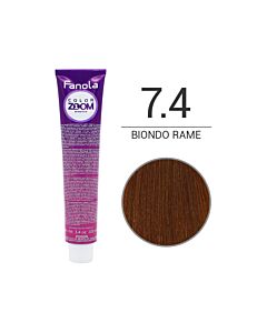 COLOR ZOOM 10 MINUTI - Colorazione in Crema - 7.4 - FANOLA - 100ml
